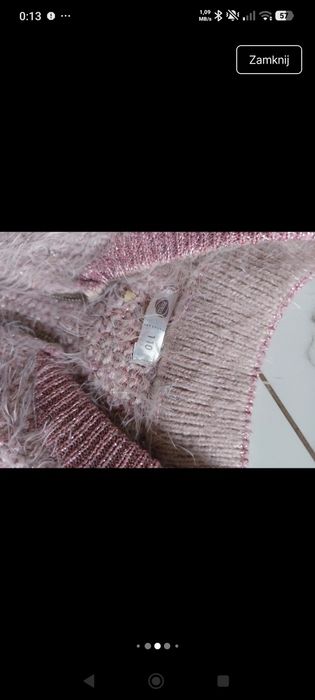 Sweterek dla dziewczynki 2 sztuki