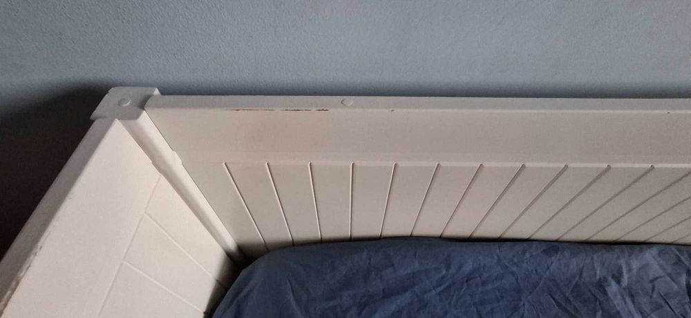 Leżanka Hemnes + dwa materace