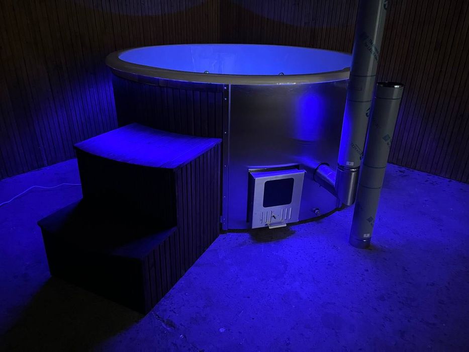 Balia ogrodowa Premium | gorąca beczka ruska bania hot tube jacuzzi