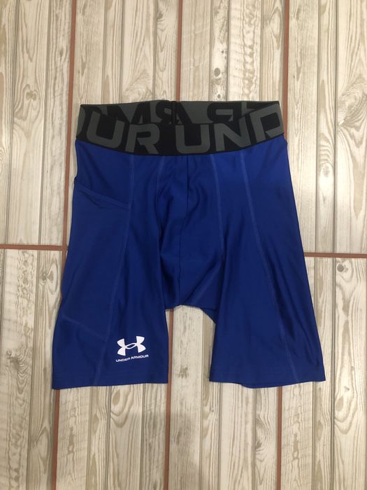 Компрессионные, термо шорты Under Armour с карманом