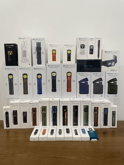 Olight Ліхтарі Наключні, Ручні, Тактичні - ГАРАНТІЯ 5 РОКІВ!