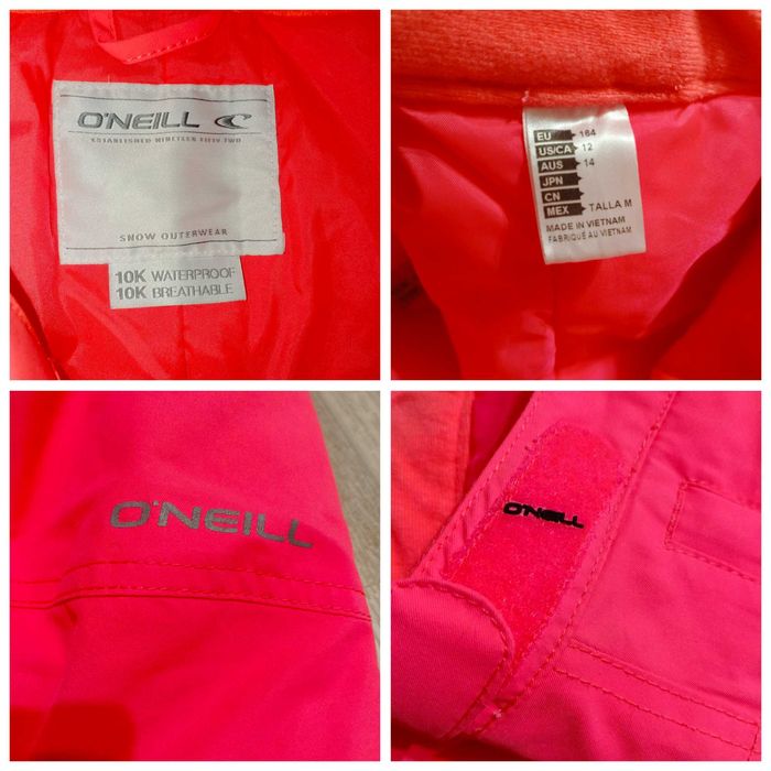 Штаны лыжные S размер 164 см  зимние женские коралловые