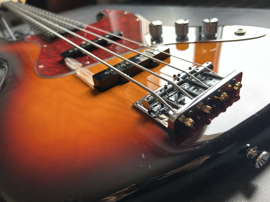 Schecter Japan Jazz Bass MiJ heban i jesion limitowana wersja japońska gitara basowa