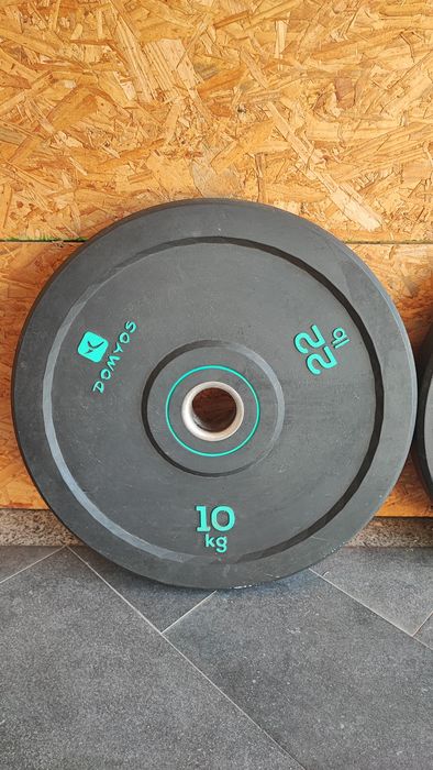 Vendo discos de 10kg e  5kg olímpicos