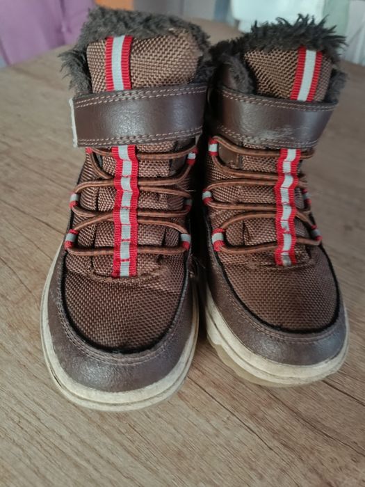 Buty zimowe, wodoodporne, h&m, rozmiar 24
