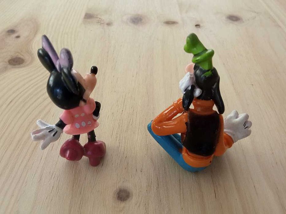 Figuras Disney Anos 80 - Minie e Pateta