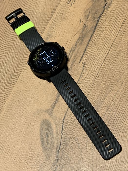 Smartwatch Suunto 7 Black Lime [pełny zestaw + dodatkowe paski]