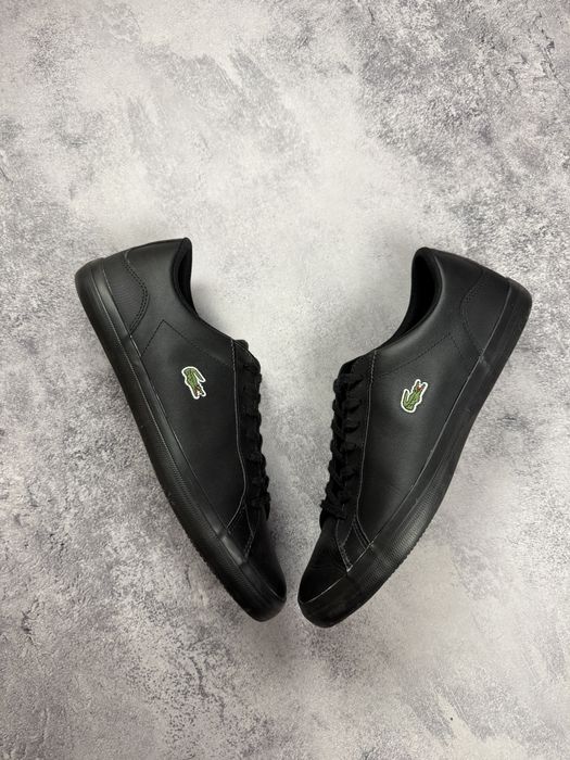 Кеды кроссовки кожаные Lacoste оригинал