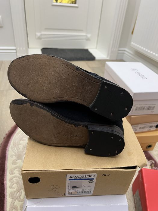 Осінні черевики для дівчинки zara 34 р