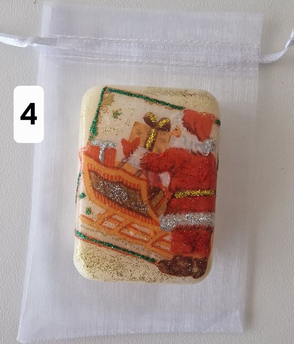 Sabonete(s) Decoupage - motivos Natal