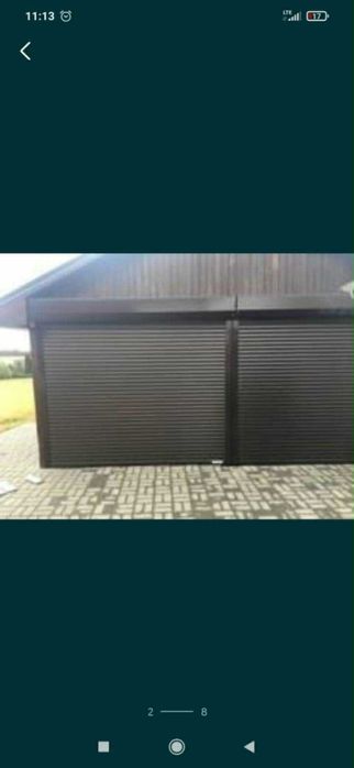 Brama rolowana garażowa