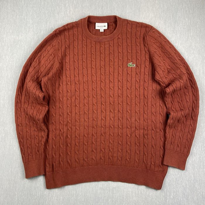 Светр вязаний lacoste / чоловічий ХЛ