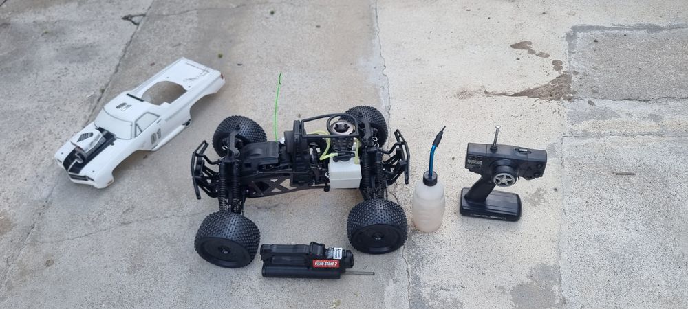 Hpi savage x  4.6 com rotostarter