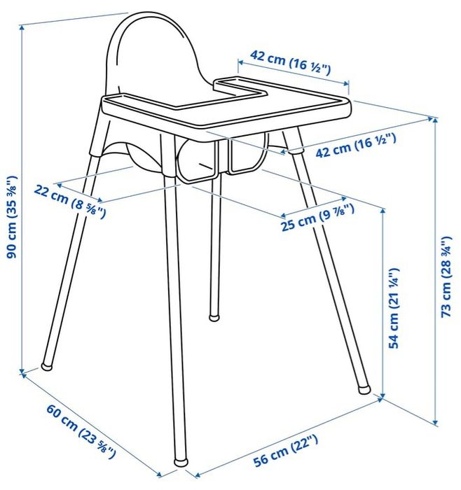 Antilop Ikea Cadeira Bebé