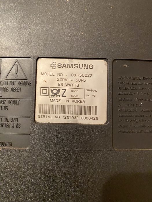 TV Samsung  55cm