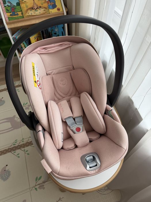 Автолюлька Cybex Cloud T i-Size Plus,  Peach Pink