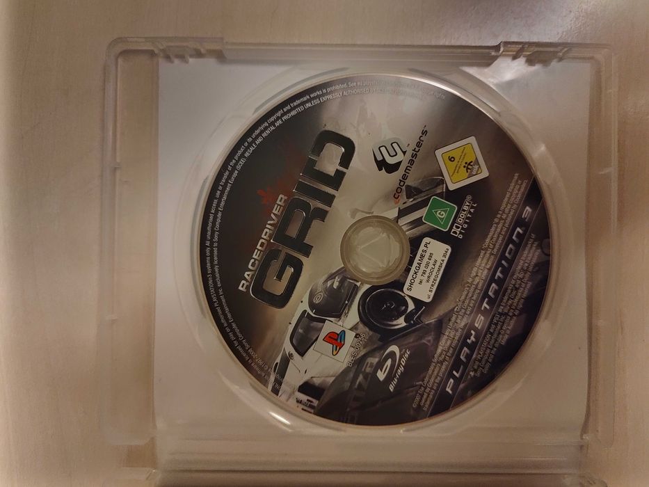 Gra Grid Ps3 unikat