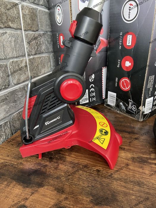 Акумуляторний тример для трави, коса, Powerg Німеччина