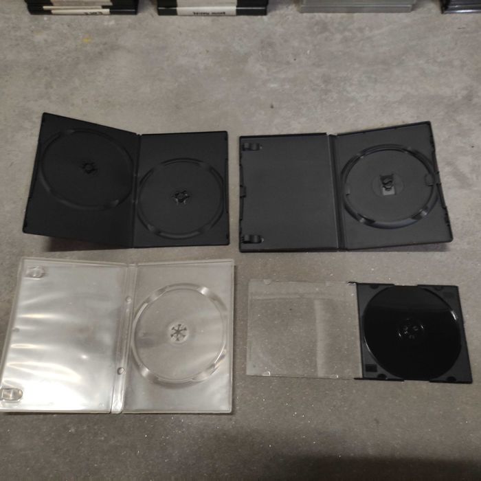 Caixas de DVD/CD