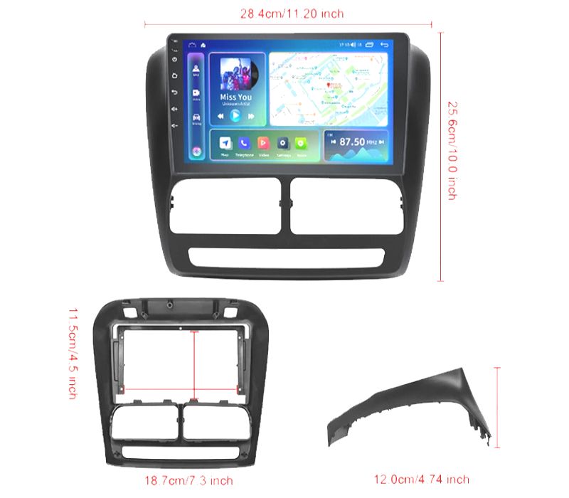 RÁDIO GPS ANDROID 13 FIAT DOBLO / OPEL COMBO 10-17