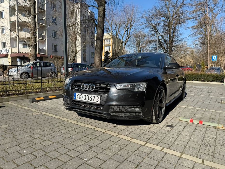 Audi A5 Sportback Audi A5 Sportback pełen S-Line, Quattro, bogate wyposażenie, Bi-Xenon