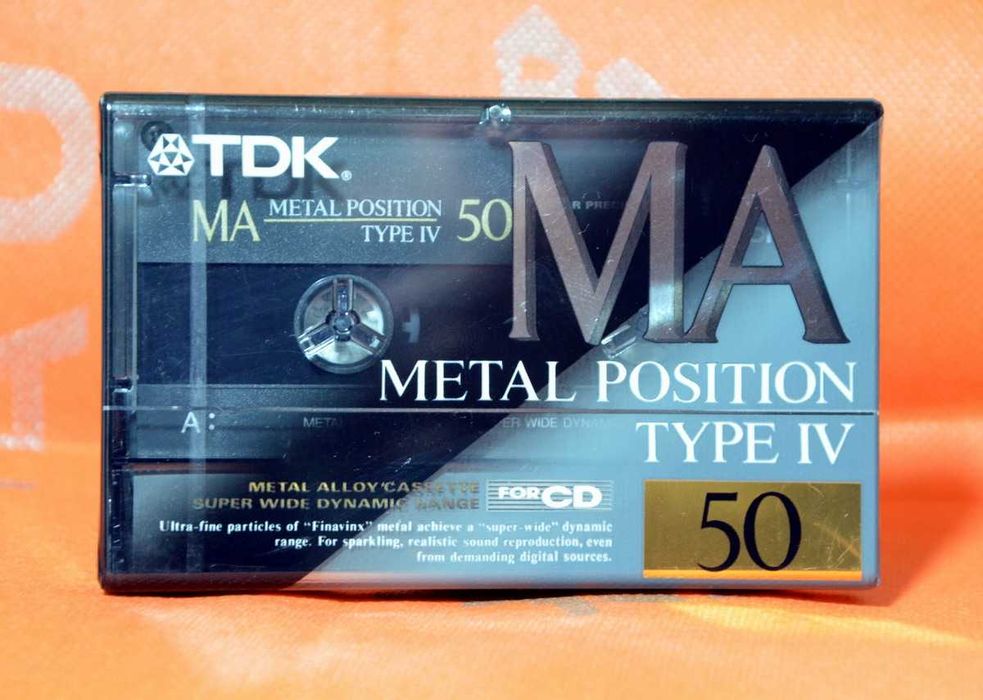 Аудио кассета TDK MA Япония METAL касета МЕТАЛЛ 79 82 86 88 90 92 93