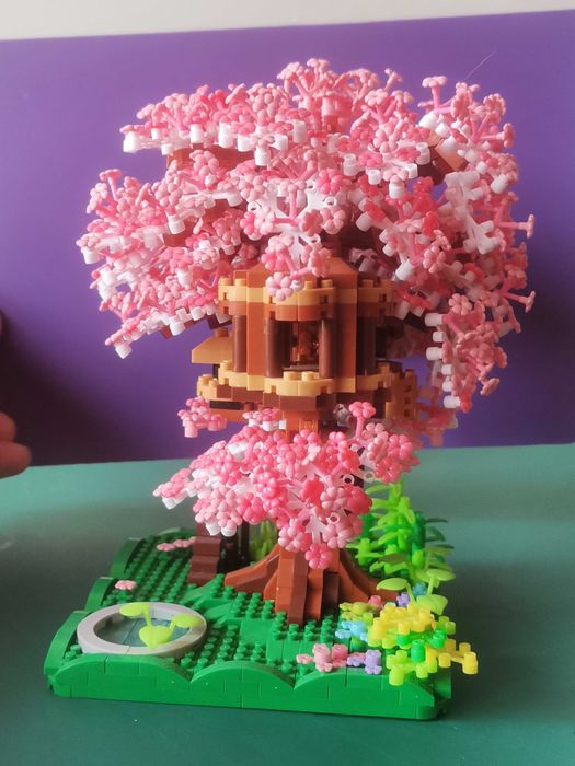 Cherry blossom tree house leggo