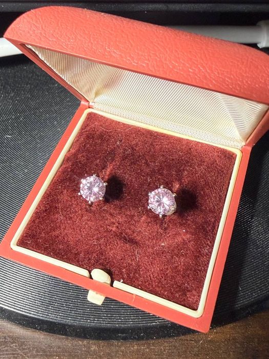 Срібні сережки гвоздики