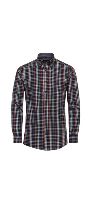 CASA MODA KOSZULA w kratkę długi rękaw elegancka XL męska elegancka