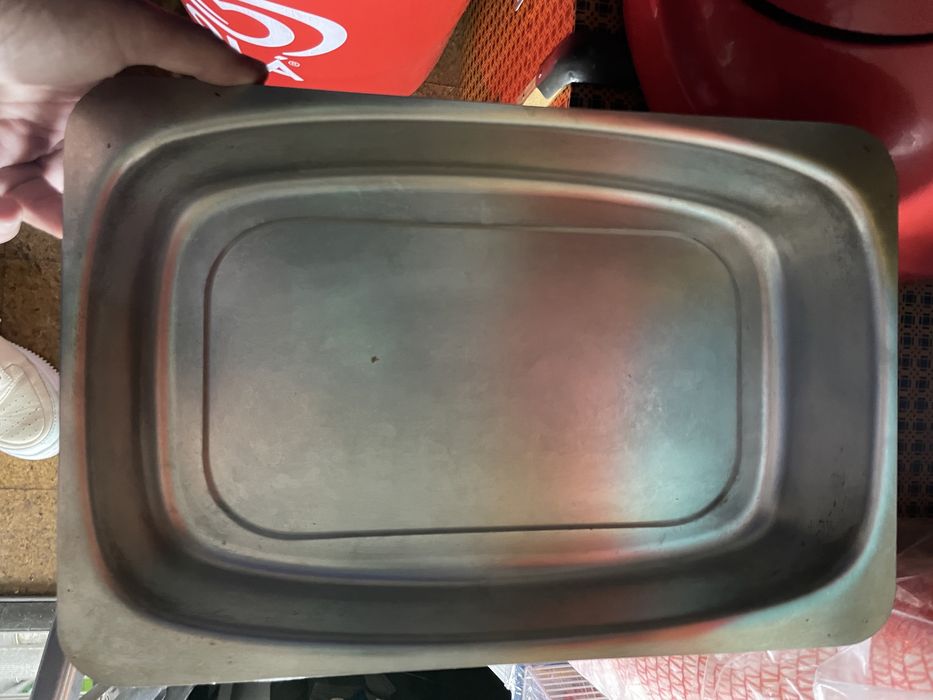 Tabuleiros de inox