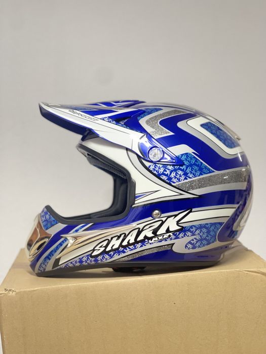Capacete SHARK MXR Tsunami NOVO Tam L