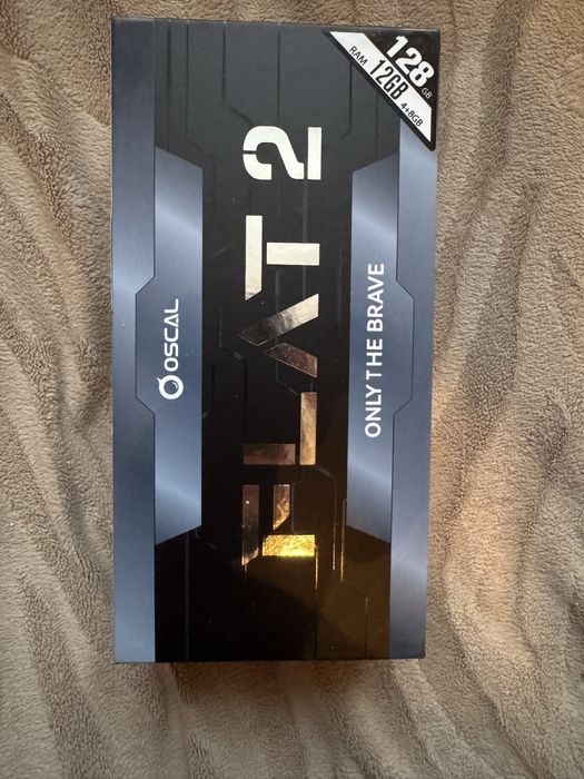 Смартфон Oscal Flat 2 4/128GB Phantom Black