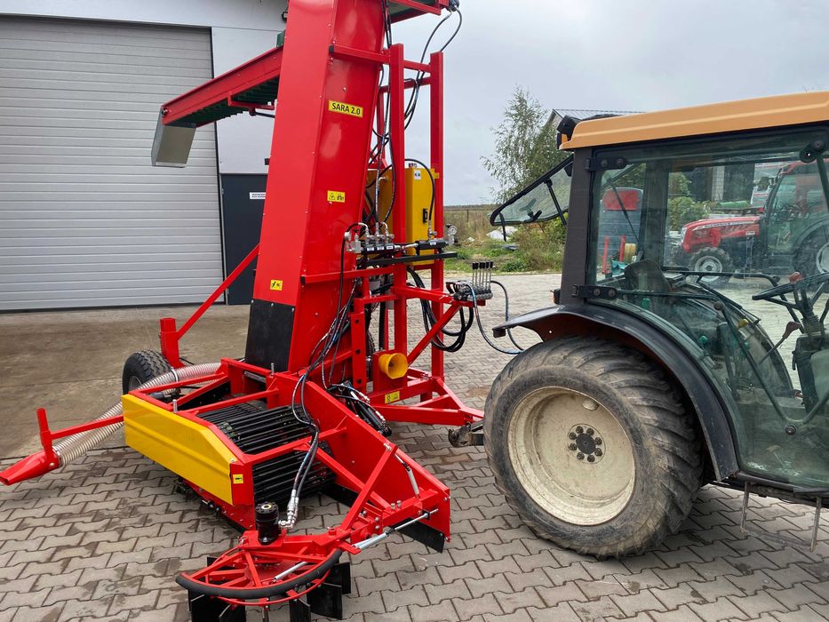 Kombajn do zbioru jabłek przemysłowych SARA 2.0 sadowniczy FMS KUREK