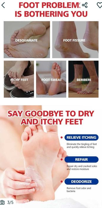 Krem do pielęgnacji stóp