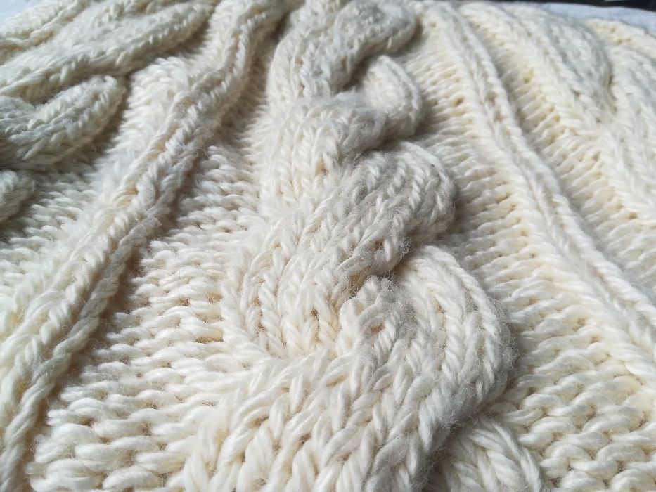 Torebka hand made w kolorze kości słoniowej