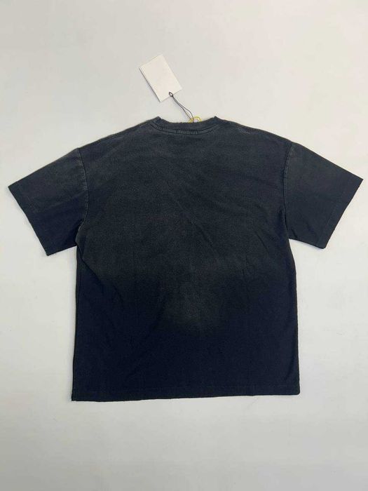 Футболка чорна Acne Studios STOCKHOLM 1996 черная distressed M L
