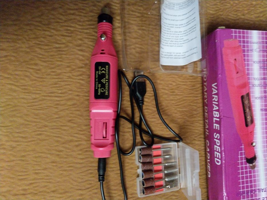 Фрезер машинка дремель дрель для маникюра педикюра ногтей