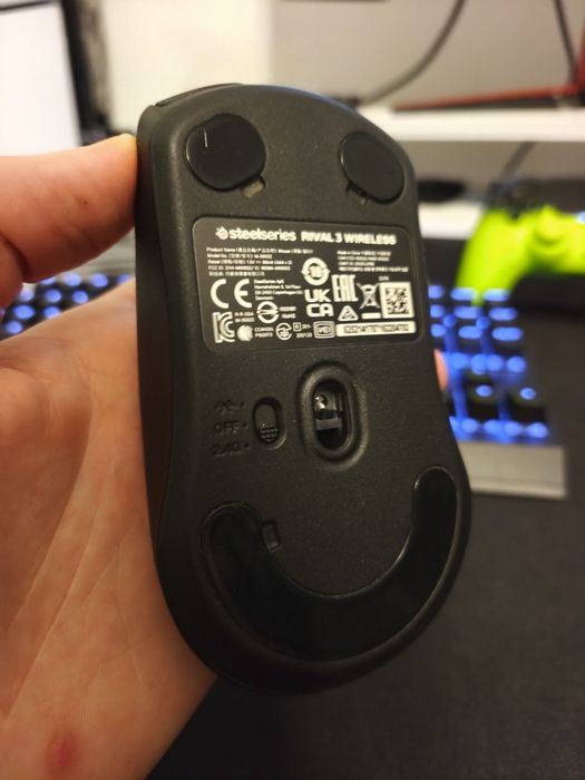 Steelseries rival 3 wireless Estômbar E Parchal • OLX.pt