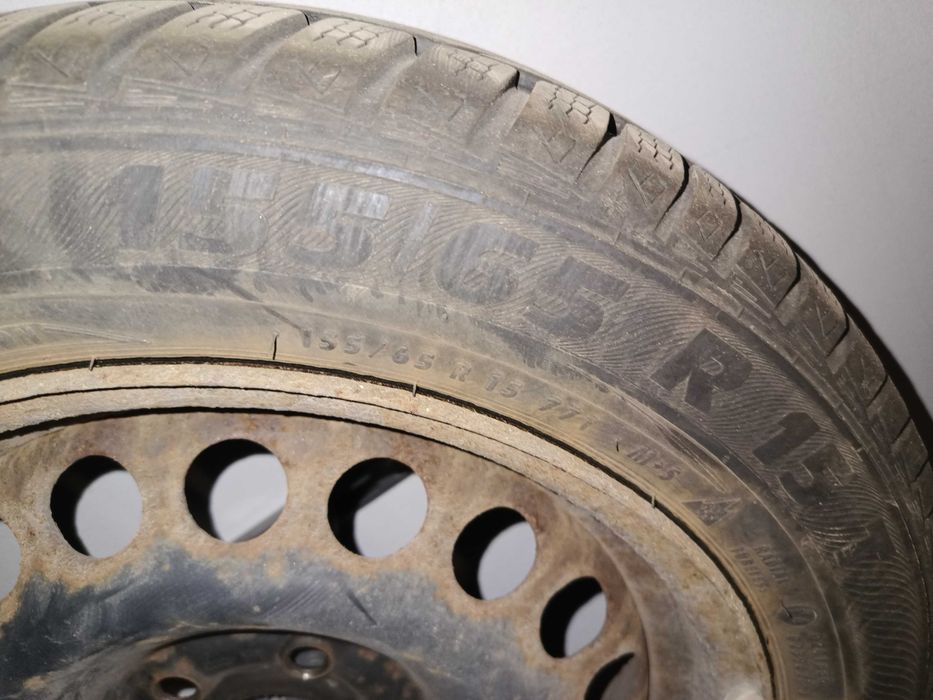 Zimowe Opony Semperit 155/65 R15 T. Komplet 4 szt.