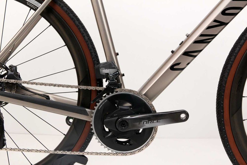 Rower GRAVEL CANYON Grail CF SL 8  Carbon SRAM Force AXS, pomiar mocy, roz. L Super Cena Raty 0%