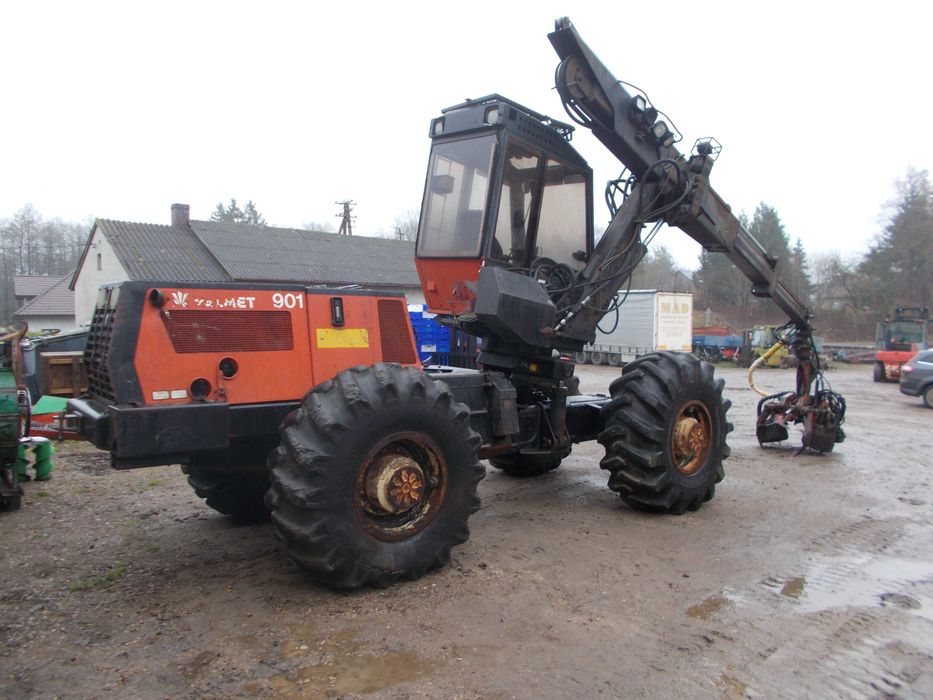 harvester valmet 901 kombajn zrębowy