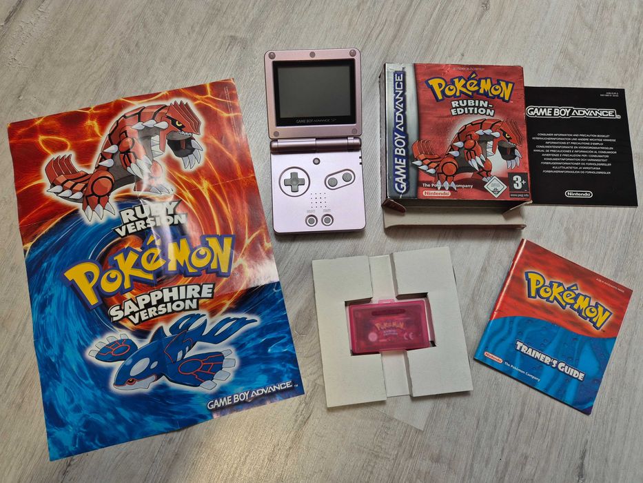 Nintendo Advance sp Pokemon rubin edition