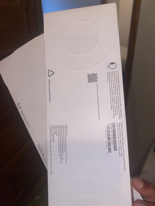 2 Apple Watchs Series 10 45mm GPS – Jet Black (Como Novo)
