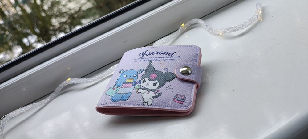 Portfelik portfel Kuromi kawaii