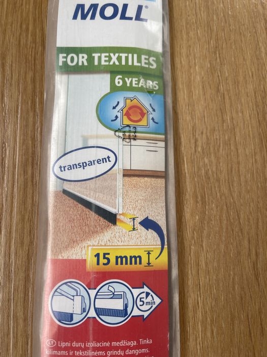 Regua para pavimento com carpetes ou alcatifas