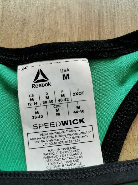 Top sportowy stanik do biegania fitness ćwiczeń joga biustonosz M 38