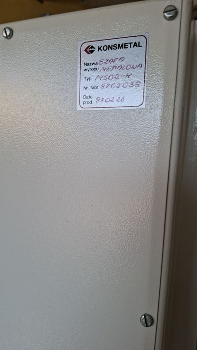 Szafa metalowa pancerna Konsmetal