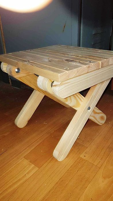 Taboret składany przenośny