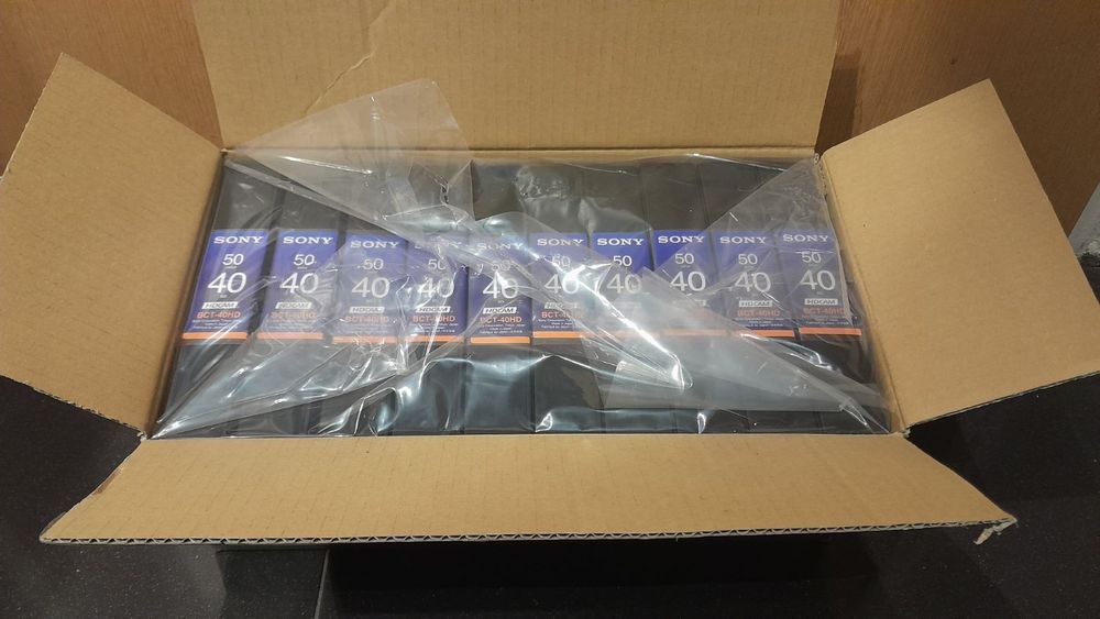 Sony betacam hdcam 40 nowe 10sztuk