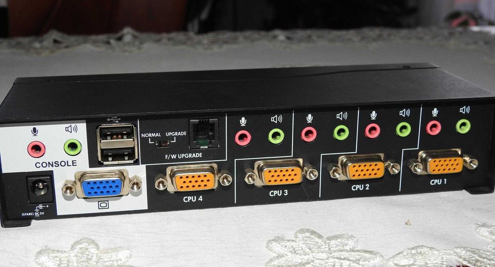 Przełącznik KVM HP 1x4 USB/PS2 KVM Switch 372032-A21